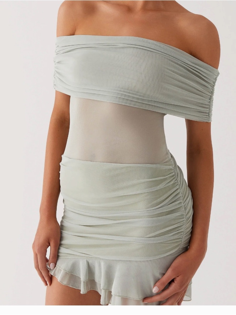 Peppermayo Sage Green Dress NEW